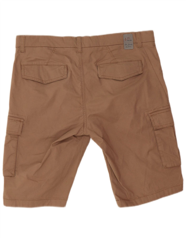 Yes Zee Short Cargo Homme W33 Coton Beige Moyen