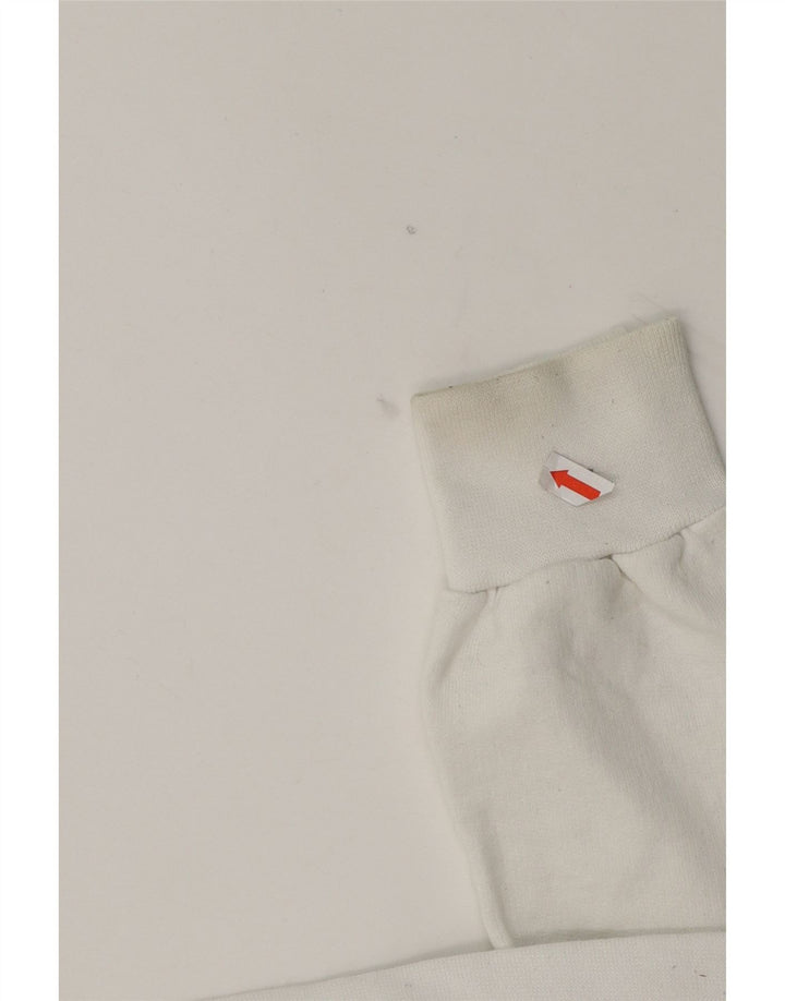 CHAMPION Mens Graphic Hoodie Jumper XS White Vintage Champion and Second-Hand Champion from Messina Hembry 