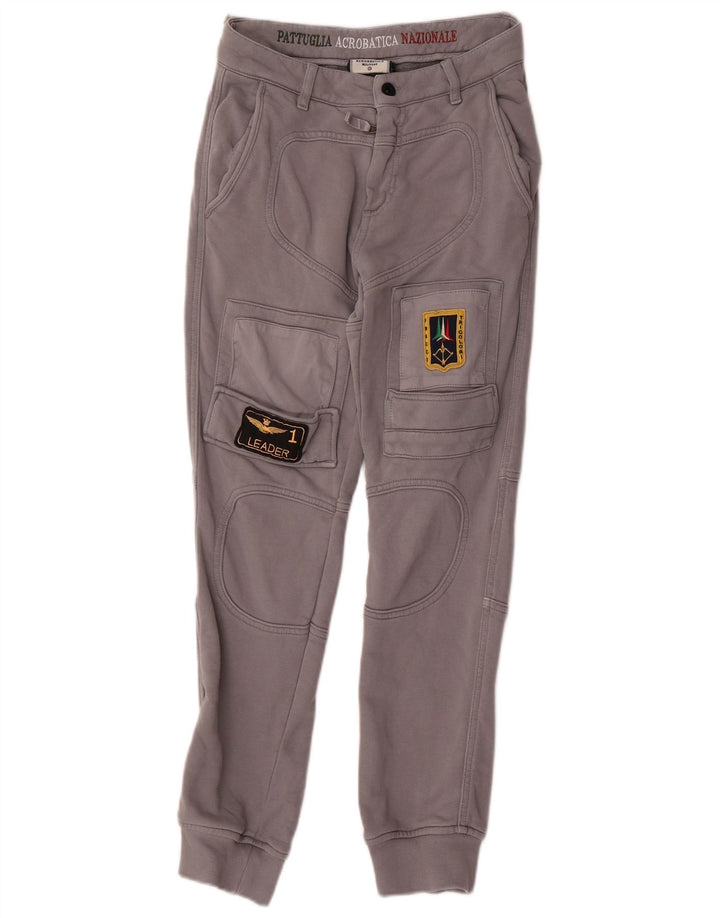 AERONAUTICA MILITARE Pantalon de Survêtement Garçon 11-12 ans Gris
