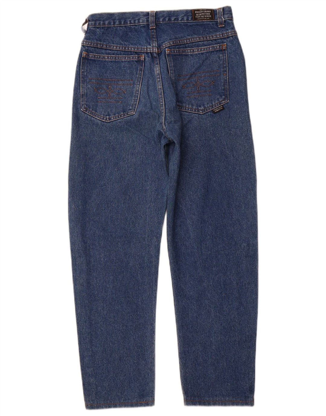 BENETTON Jean droit homme W28 L27 bleu coton