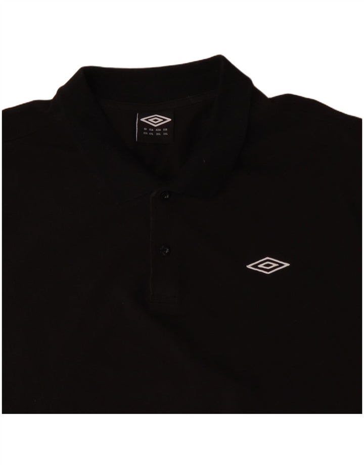 UMBRO Polo Homme 2XL Noir Coton