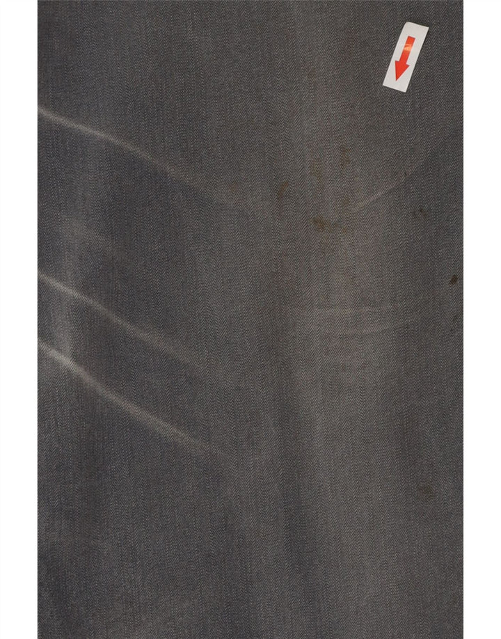 Marks & Spencer Jean droit Blue Harbor homme W38 L31 coton gris
