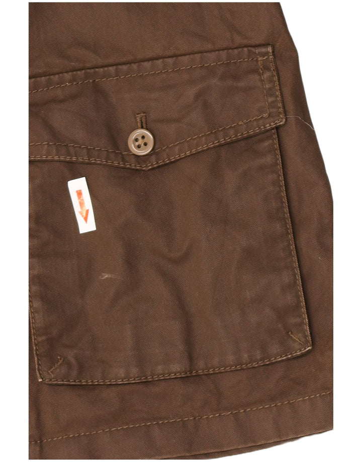 J. Crew Veste utilitaire pour femme UK 6 XS Marron Coton