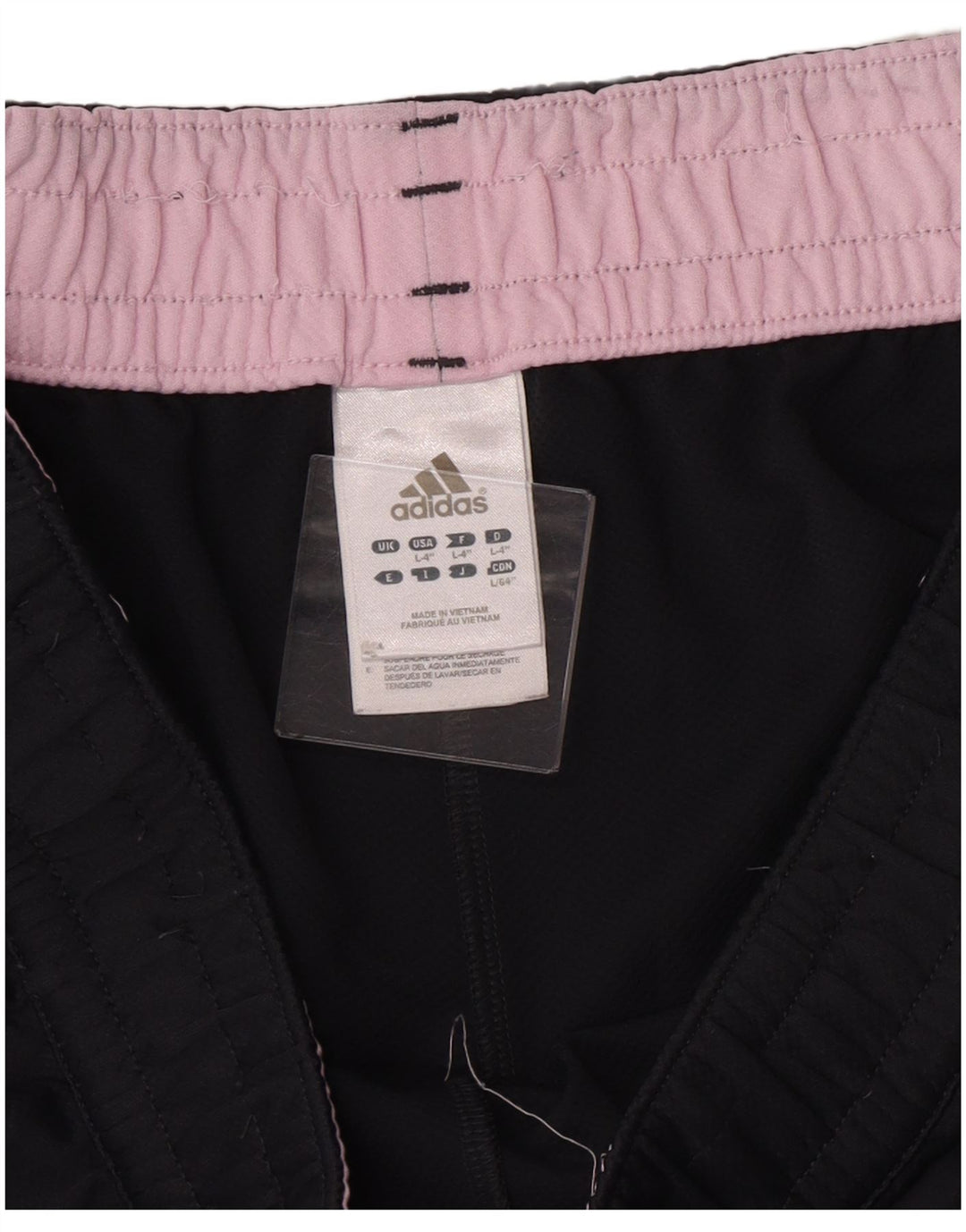 Adidas Short de sport pour femme UK 16 Large Bleu marine Polyester