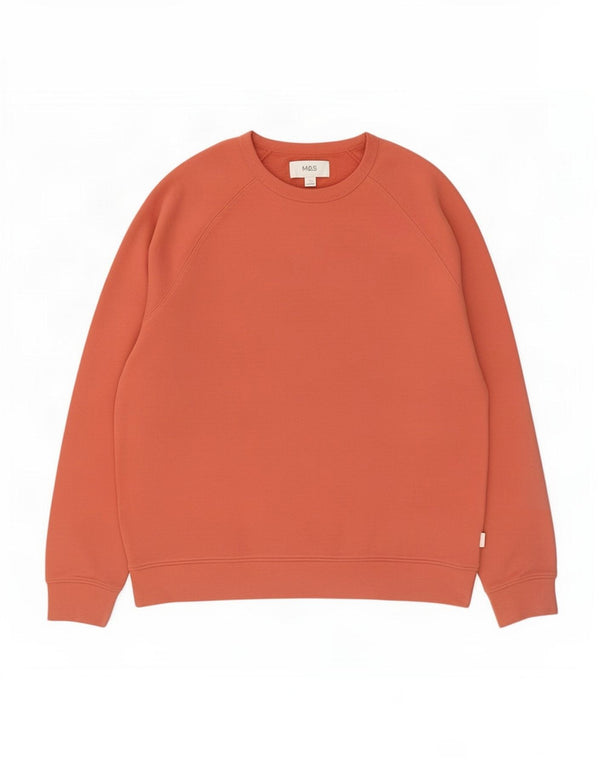Marks & Spencer Sweat-shirt pour homme en coton rose Taille L