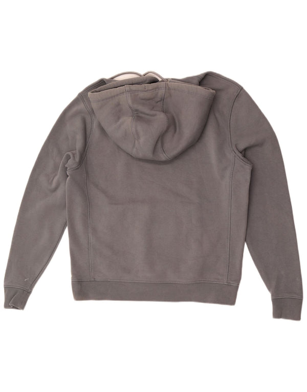 Jack Wills Mens Graphic Hoodie Jumper Small Grey Cotton