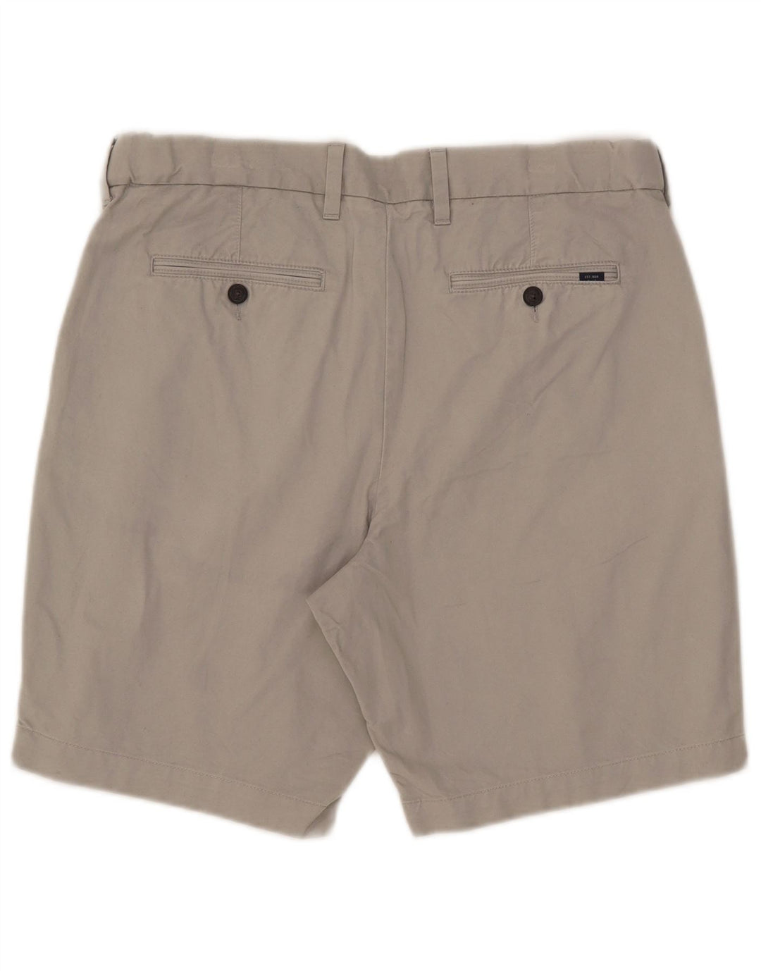 Marks & Spencer Short Chino Homme W36 Grand Gris Coton