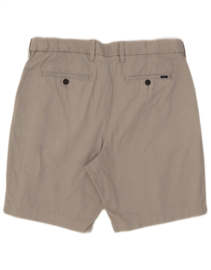 Marks & Spencer Short Chino Homme W36 Grand Gris Coton