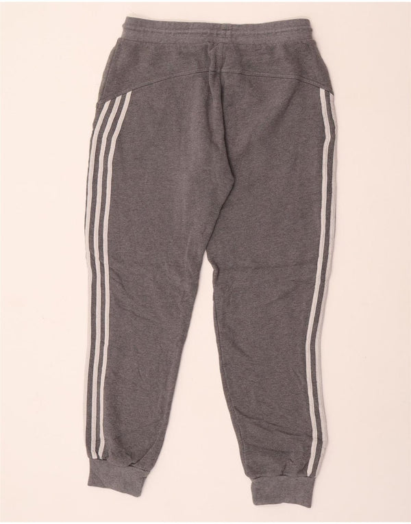 Adidas Pantalon de survêtement pour homme en coton moucheté Gris Taille L