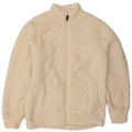 UMBRO Veste Polaire Femme UK 18 XL Blanc Cassé Polyester