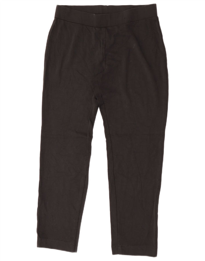 Marks & Spencer Leggings Femme UK 12 Medium Noir Viscose