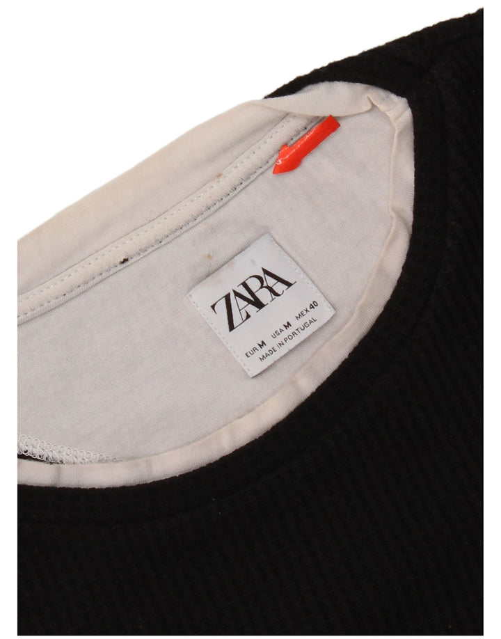 Zara Sweat-shirt pour homme Noir moyen