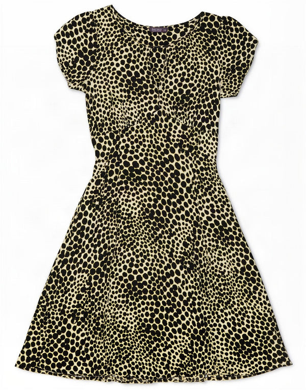 Marks & Spencer Robe trapèze pour femme UK 10 Petit imprimé animal multicolore