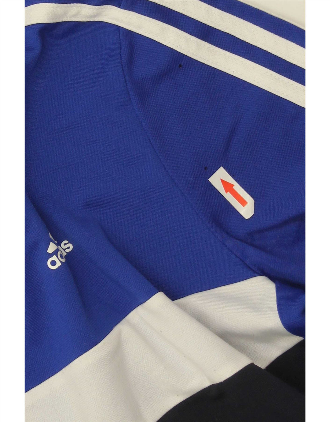 Adidas Veste de Survêtement Garçon 13-14 Ans Bleu Colorblock Polyester