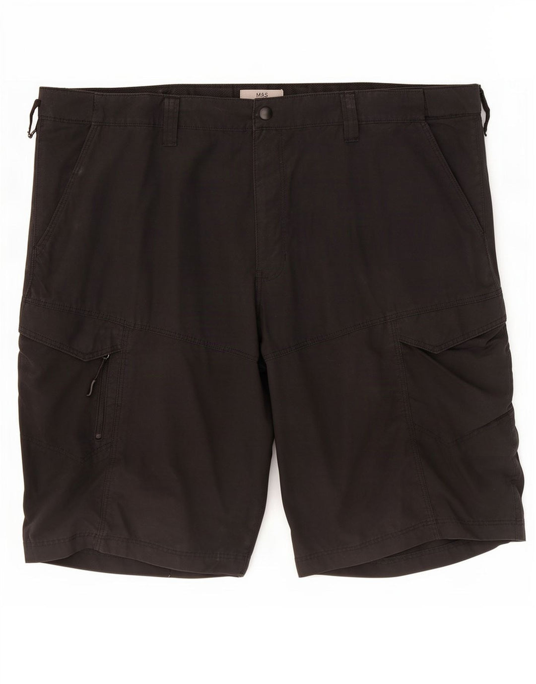 Marks & Spencer Short Cargo Homme W42 2XL Coton Noir