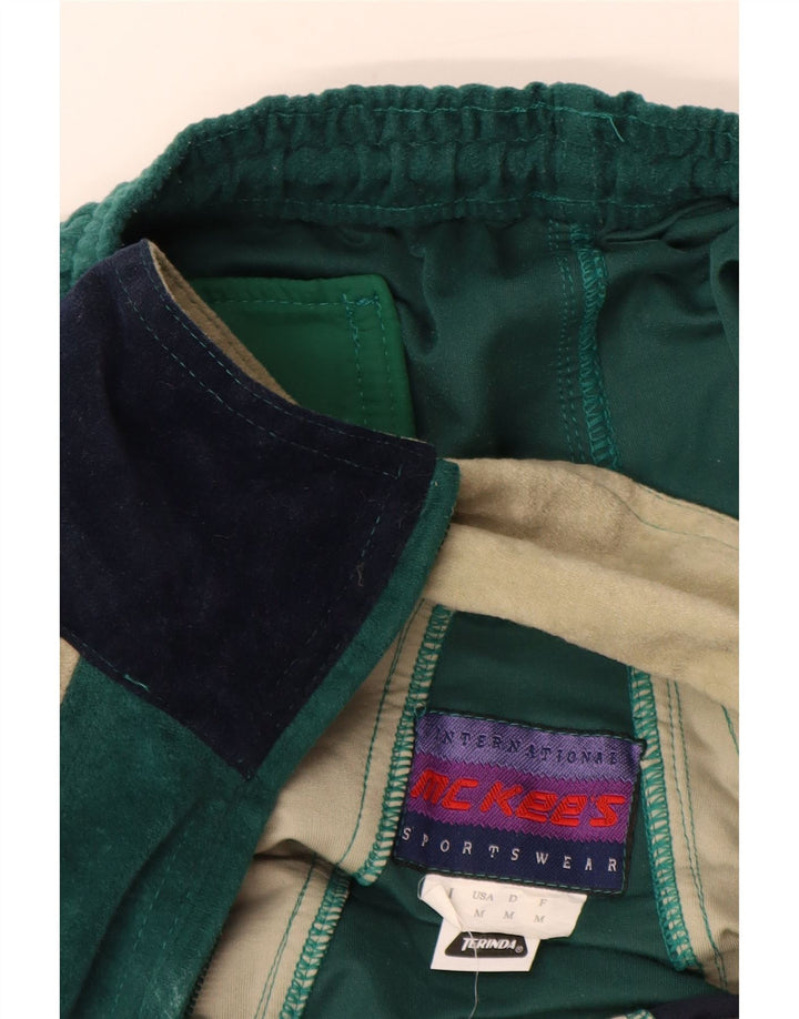 MC KEE'S Survêtement Complet En Velours Homme Vert Moyen Polyester Colorblock