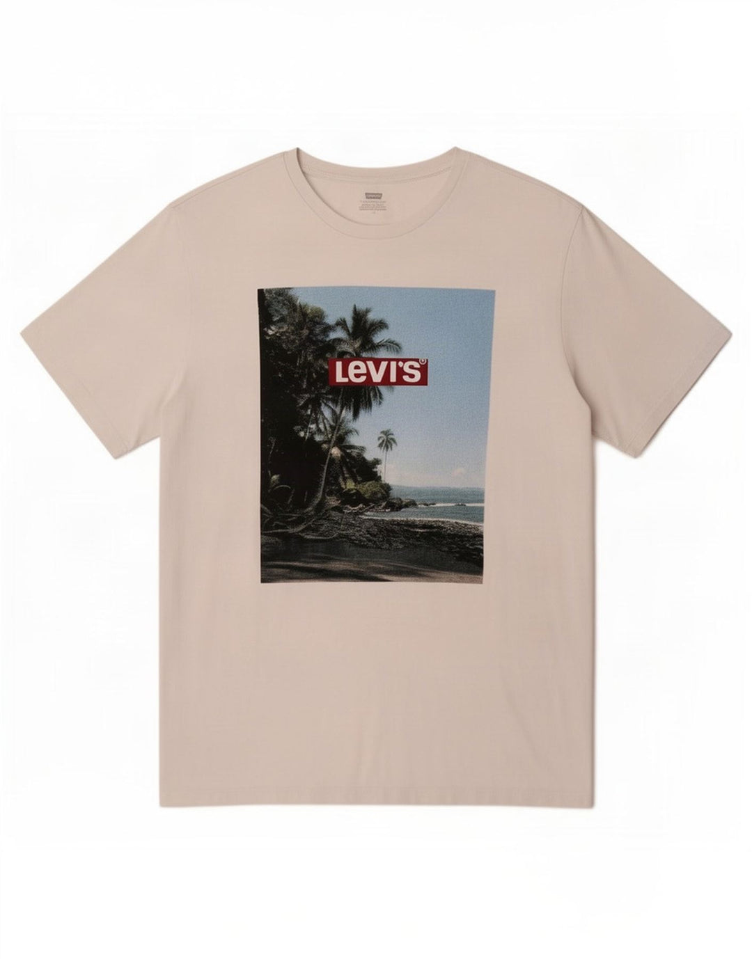 Levi's Tee-Shirt Graphique Homme Blanc Large