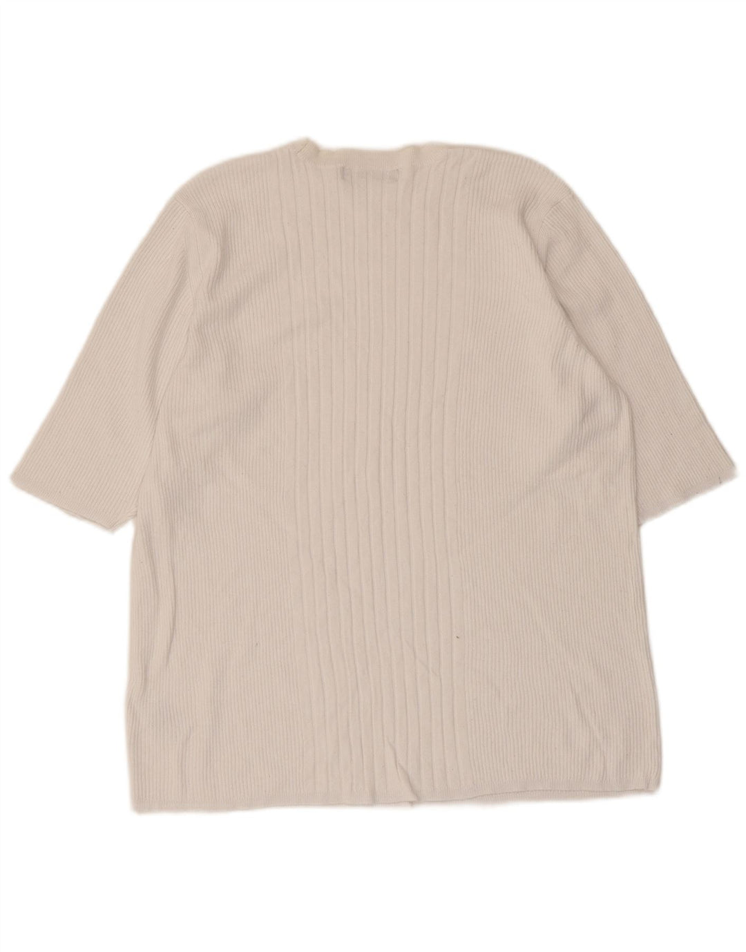 Marks & Spencer Chemisier Femme UK 18 XL Blanc Viscose