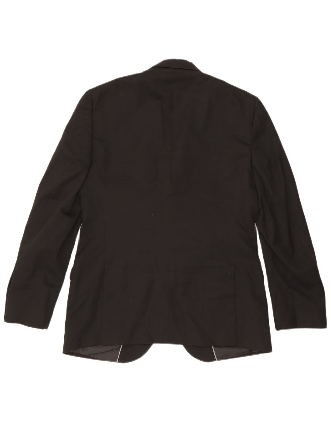 Marks & Spencer Veste blazer coupe régulière à 2 boutons pour homme UK 38 Noir moyen