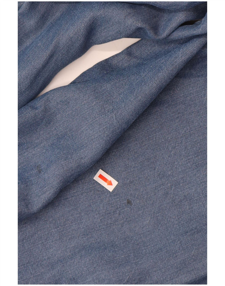 LEE Chemise Homme XL Bleu Tencel