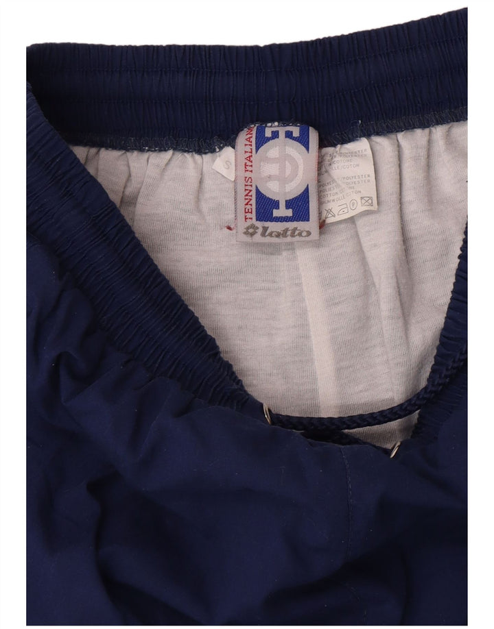 Lotto Pantalon de Survêtement Homme Joggers Petit Bleu Marine Polyester