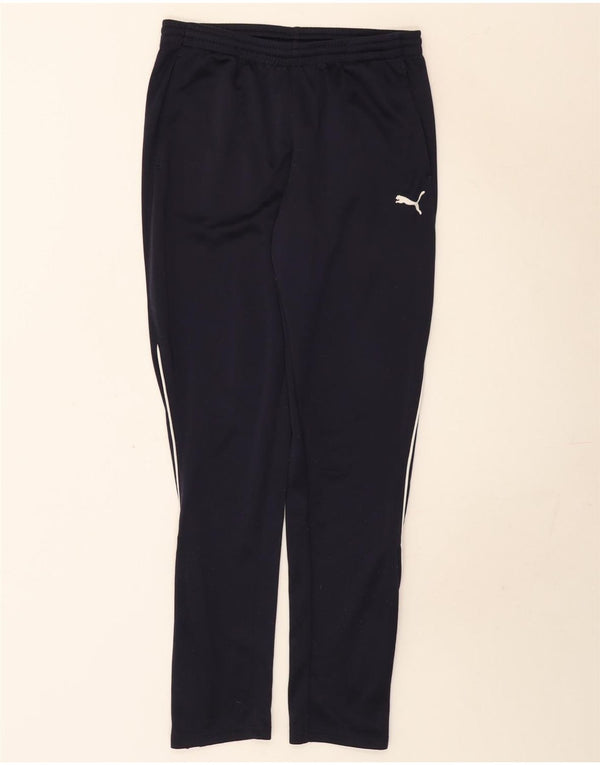Puma Pantalon de Survêtement Homme Bleu Marine Moyen Polyester
