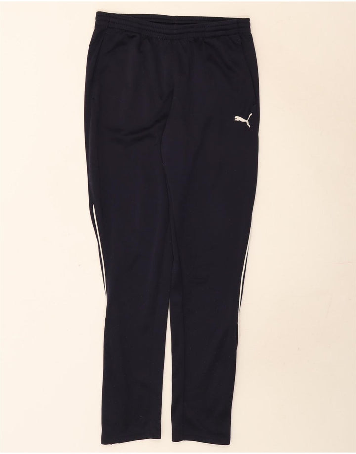 Puma Pantalon de Survêtement Homme Bleu Marine Moyen Polyester