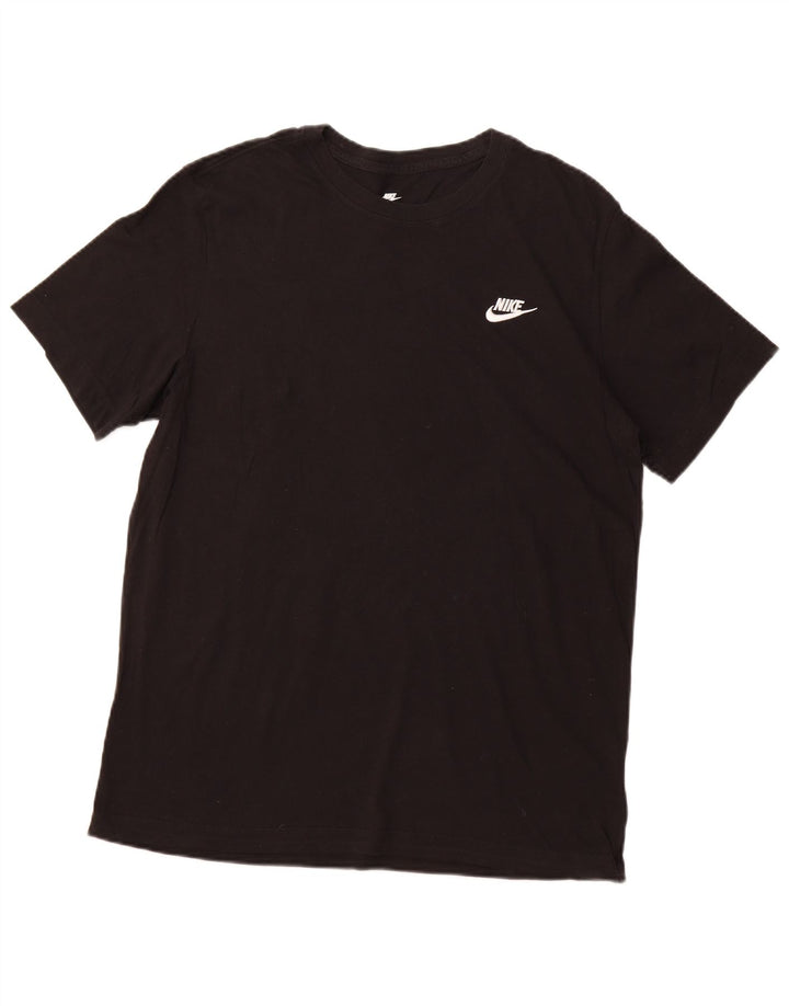 NIKE T-Shirt Homme Haut Large Noir Coton