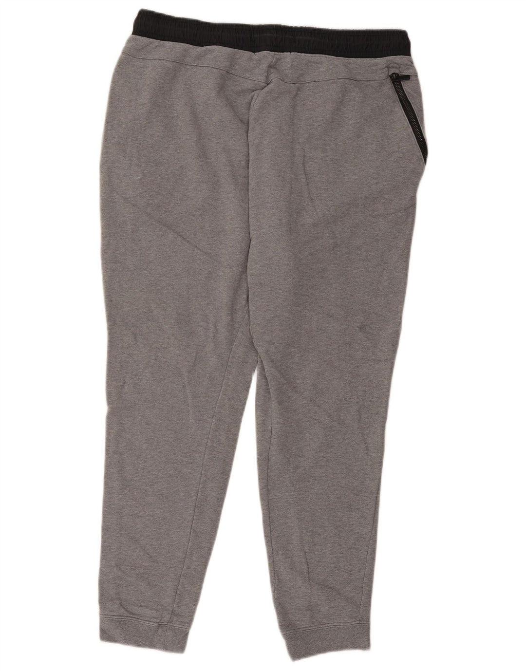 Nike Pantalon de survêtement XL en coton color block gris pour homme