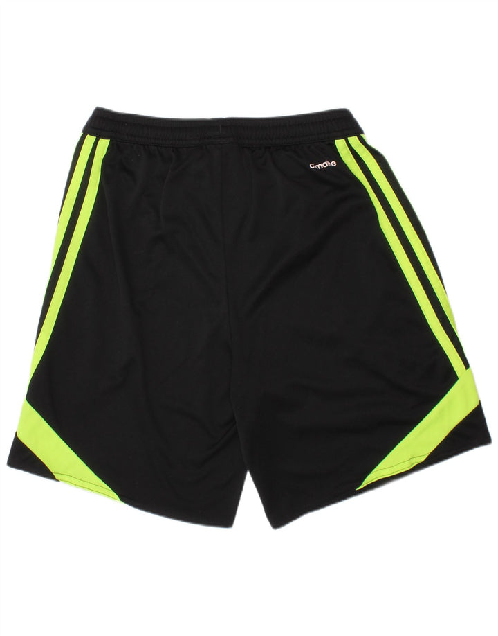 ADIDAS Short de sport Climalite pour garçon 11-12 ans Noir Colourblock