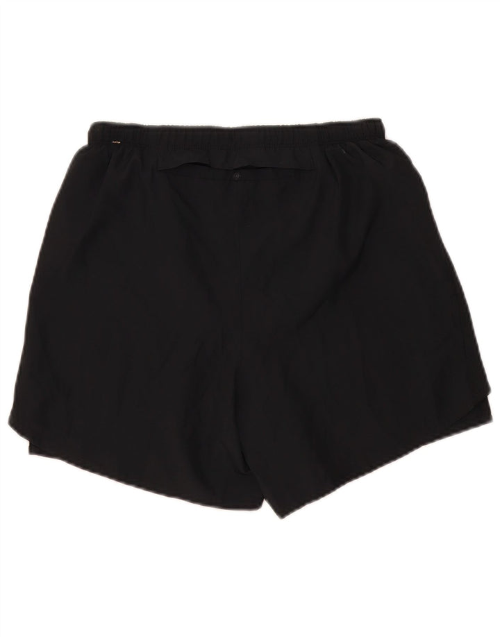 Short de sport Nike Dri Fit pour hommes, petit, noir, polyester