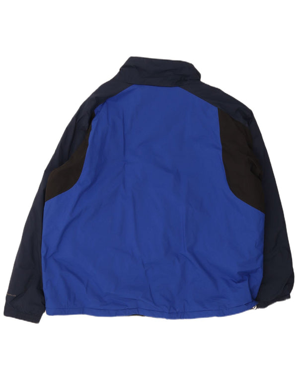Columbia Veste de ski à capuche coupe régulière pour homme UK 44 2XL Bleu Colorblock