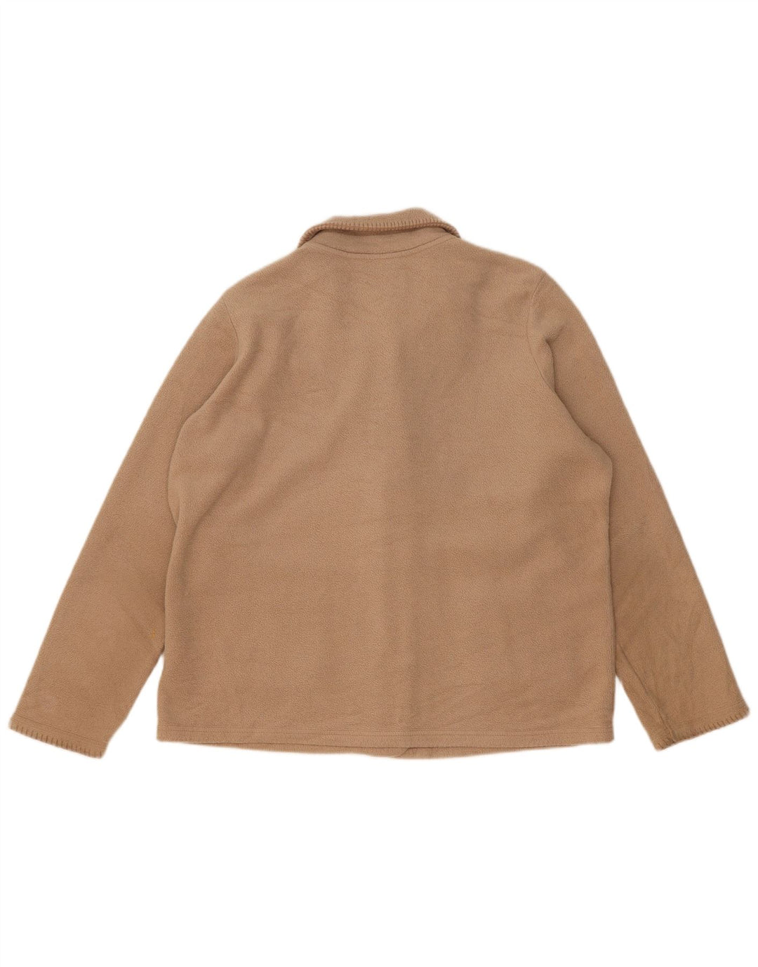 Marks & Spencer Veste polaire pour femme UK 16 Large Beige Polyester
