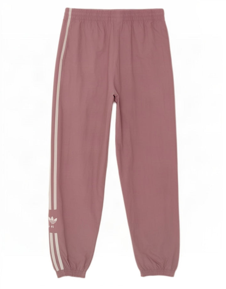 Adidas Pantalon de survêtement pour femme UK 14 Nylon violet moyen