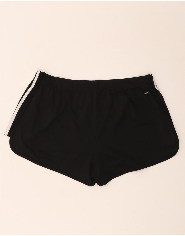 ADIDAS Short de sport Climalite pour femme UK 18 XL Noir Polyester