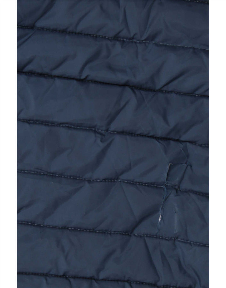 Quiksilver Veste matelassée à capuche pour garçon 13-14 ans Large Bleu Marine Polyester