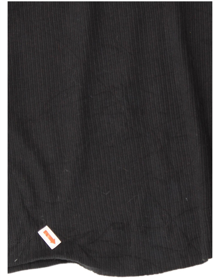 J. CREW Haut à manches longues pour femme UK 16 Large Noir