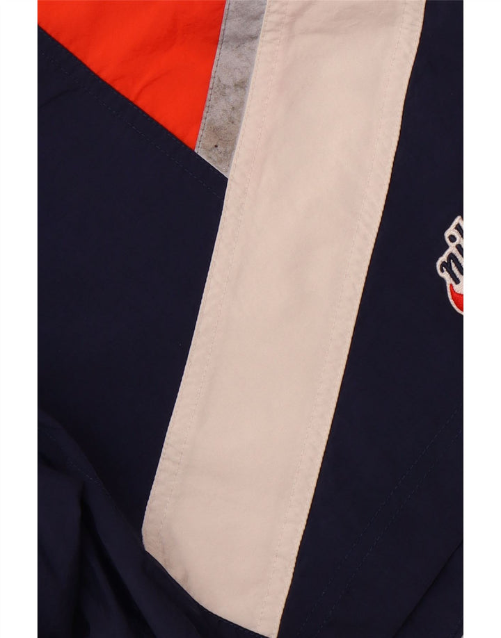 NIKE Short de sport pour homme en polyester color block bleu marine moyen