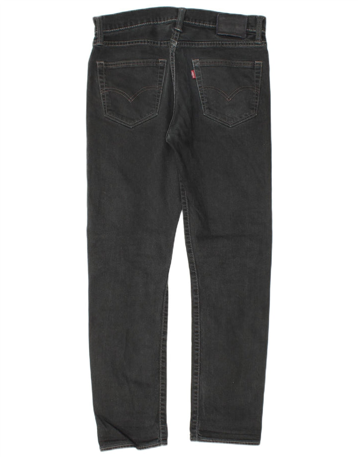 LEVI'S Jean Droit 522 Homme W30 L28 Noir Coton