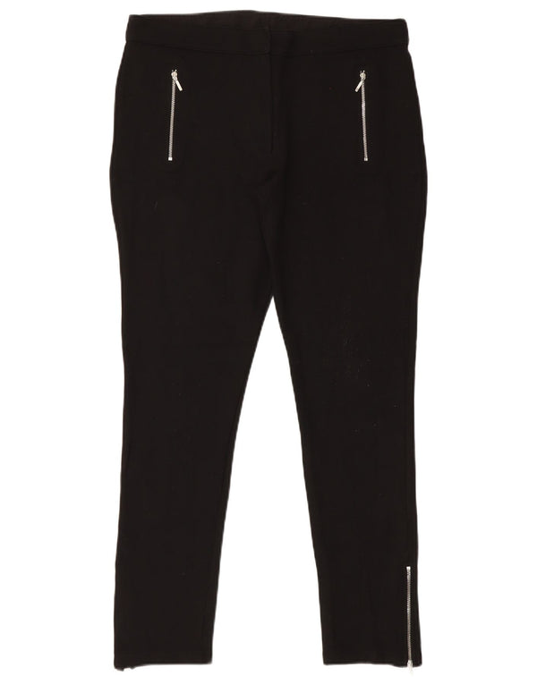 Marks & Spencer Pantalon skinny décontracté pour femme UK 16 Large W34 L29 Noir