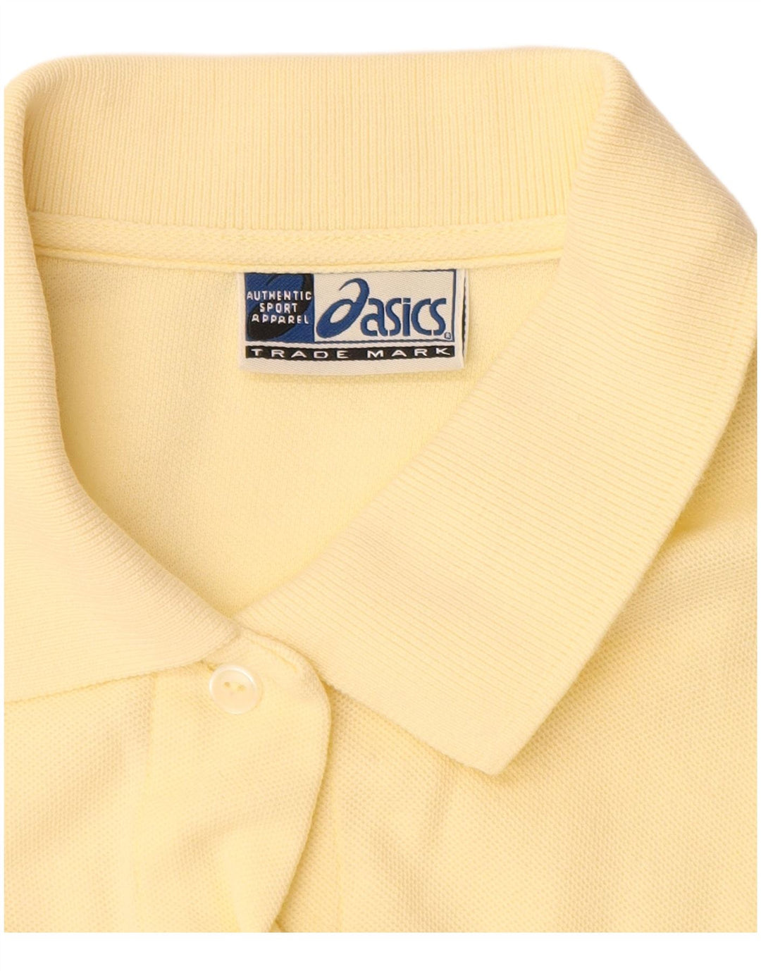 ASICS Chemise à manches courtes pour femme UK 14 Large Jaune