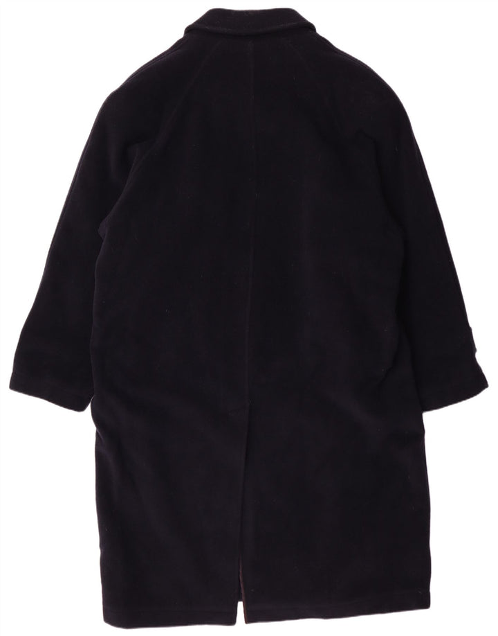 TRUSSARDI JEANS Manteau Homme UK 42 XL Bleu Marine Laine