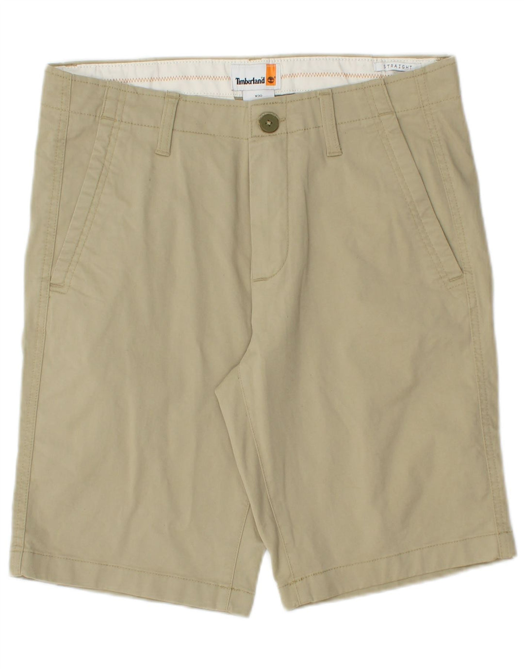 Timberland Short Chino Homme W30 Coton Vert Moyen