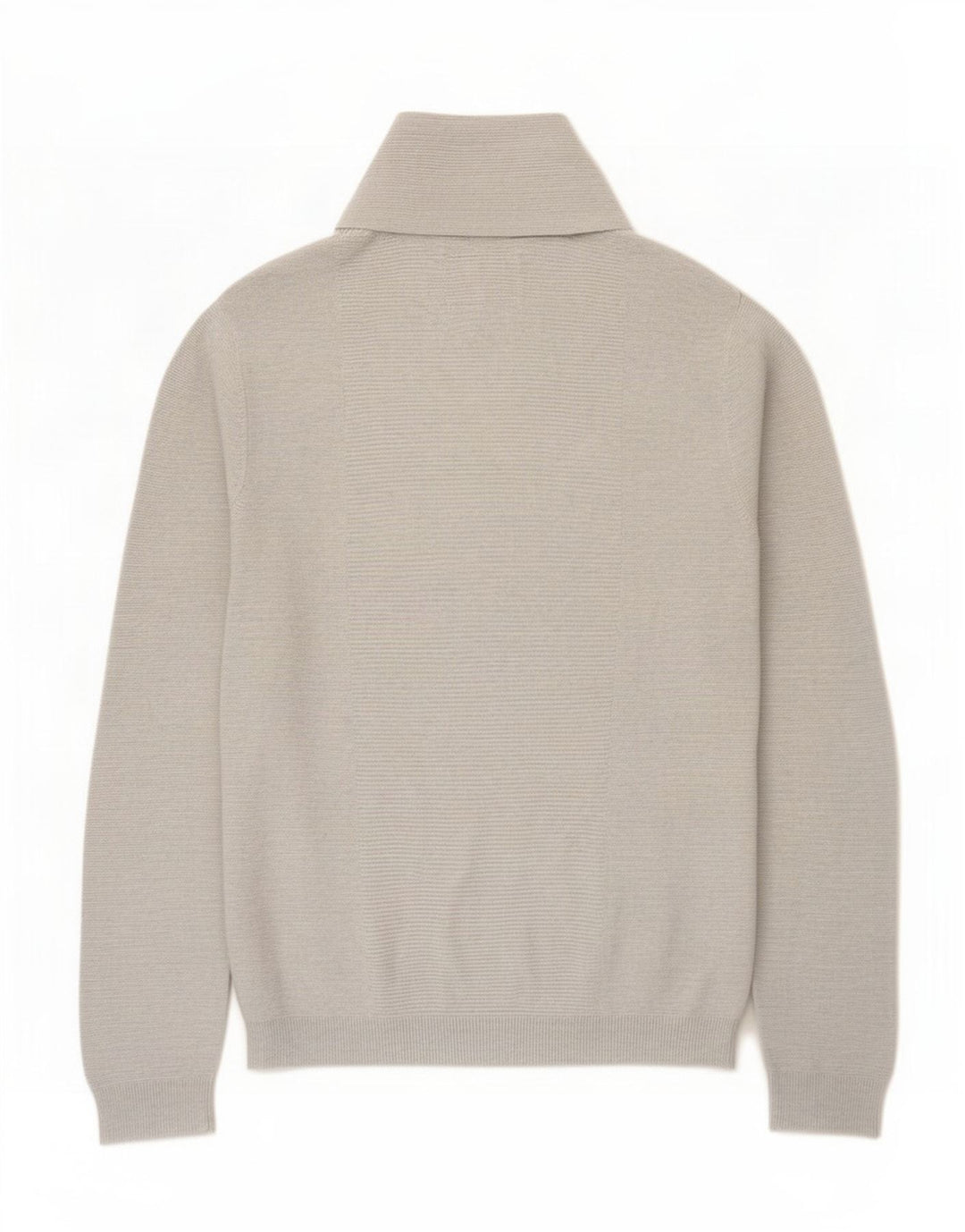Jules Pull col châle homme grand gris coton