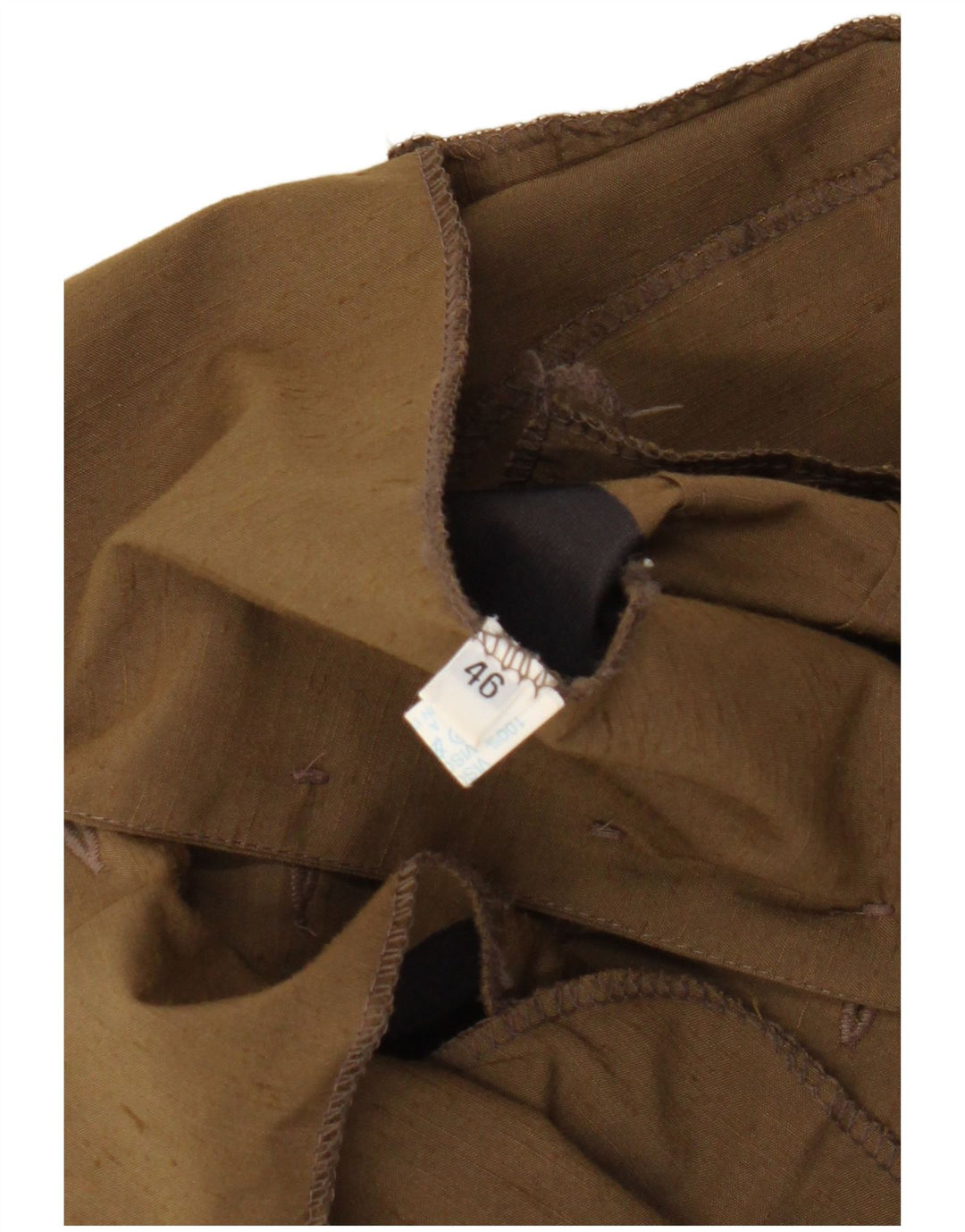 vintage Femme Manches Courtes 4 Bouton Blazer Veste IT 46 Grand Marron