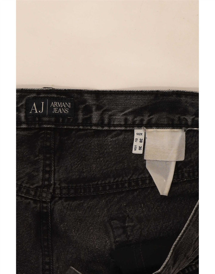 Armani Femme Jean Droit W38 L32 Gris