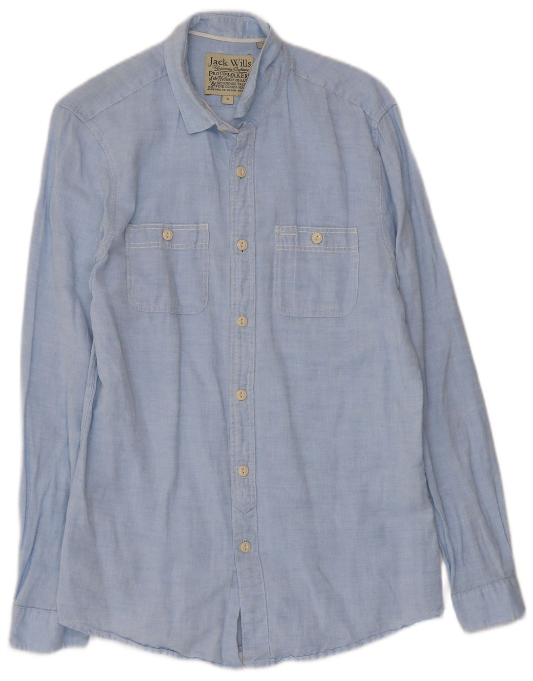 Jack Wills Chemise Homme Petit Bleu Lin