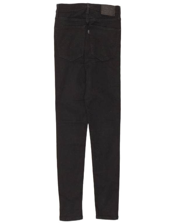 Levi's Jean Mile High Super Skinny W26 L30 Femme Noir Coton