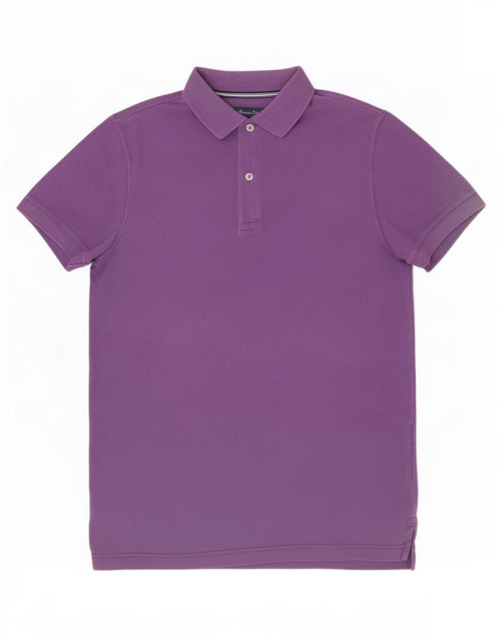 Massimo Dutti Polo Homme Violet Moyen