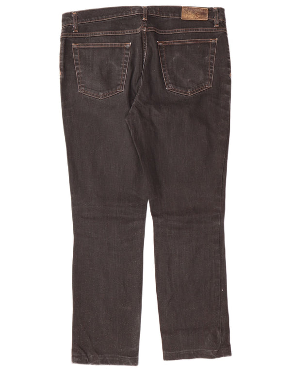 JUST CAVALLI Jean Droit Femme W34 L27 Coton Noir